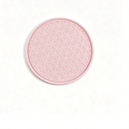 1pc Cute Heat-Resistant Coaster, Car Interior Insulation Pad, Car Center Console Cup Holder Decor, Suitable For Any Occasion, Perfect For Valentine's Day, Labor Day, Easter And Various Holiday Celebra