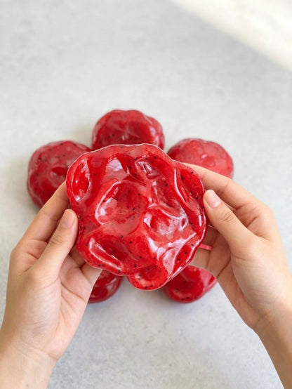 1pc Cute Watermelon Ice Cream Squishy Toy, Japanese Style Red Fruit Crunchy Sensory Stress Relief Toy, Soft Squeeze Toy For Anxiety Relief, Suitable For ADHD And Autism, Birthday Christmas Easter Part