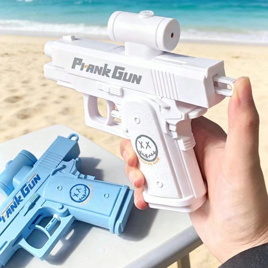 1pc Double-Sided Prank Water Gun, Water Gun. Suitable For Leisure Water Play, Novelty Prank Stress Relief Interactive Game, Mini Reverse Spray Water Gun