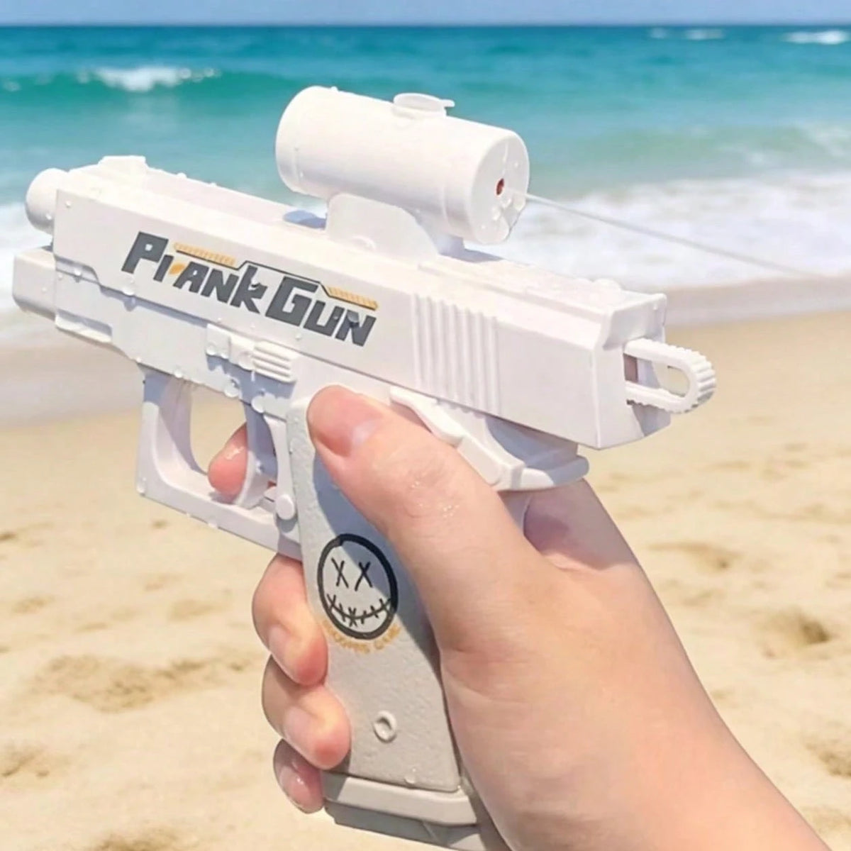 1pc Double-Sided Prank Water Gun, Water Gun. Suitable For Leisure Water Play, Novelty Prank Stress Relief Interactive Game, Mini Reverse Spray Water Gun