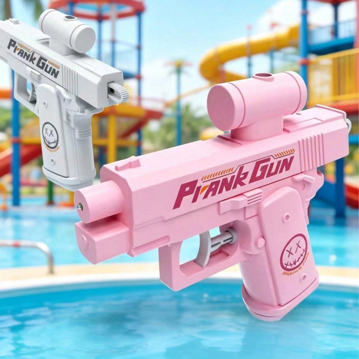1pc Double-Sided Prank Water Gun, Water Gun. Suitable For Leisure Water Play, Novelty Prank Stress Relief Interactive Game, Mini Reverse Spray Water Gun