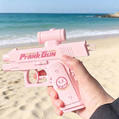1pc Double-Sided Prank Water Gun, Water Gun. Suitable For Leisure Water Play, Novelty Prank Stress Relief Interactive Game, Mini Reverse Spray Water Gun