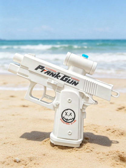 1pc Double-Sided Prank Water Gun, Water Gun. Suitable For Leisure Water Play, Novelty Prank Stress Relief Interactive Game, Mini Reverse Spray Water Gun