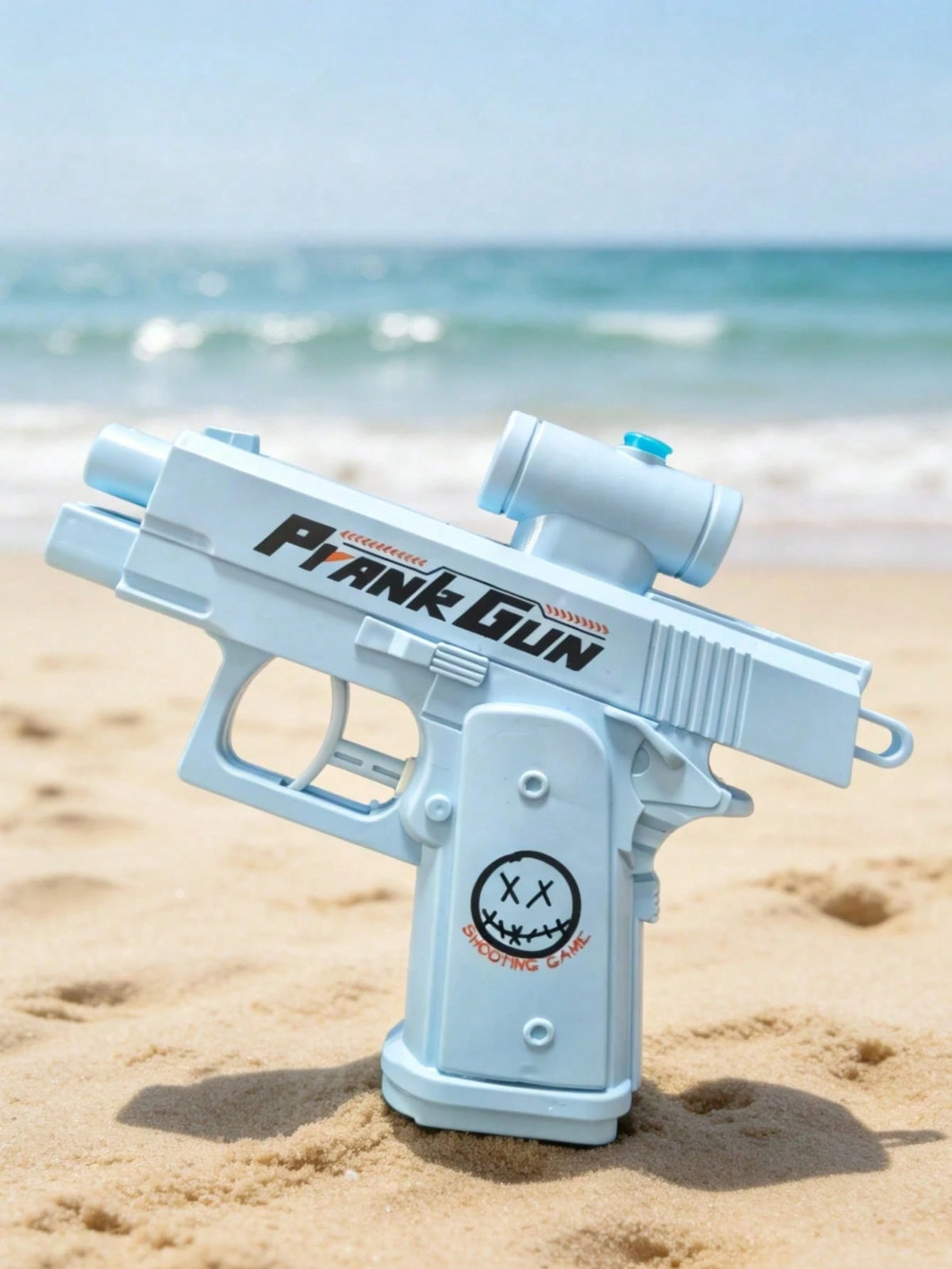 1pc Double-Sided Prank Water Gun, Water Gun. Suitable For Leisure Water Play, Novelty Prank Stress Relief Interactive Game, Mini Reverse Spray Water Gun