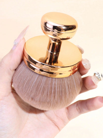 1pc Extra Large Loose Powder Makeup Brush, Soft Multifunctional Cosmetic Brush, Blush Brush, Body Brush, Nail Dust Brush, Portable Make-Up Tool,Foundation Brush,Concealer Brush,Blush Brush,Contour Bru