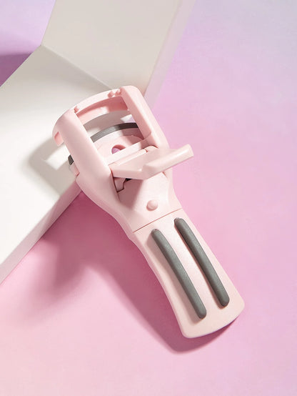 1pc Eyelash Curler,Eyelash Curler, Vegan Makeup Tool, Creates Eye-Opening & Lifted Lashes, Lash Curler Includes Additional Rubber Replacement Pad,Portable Compact Plastic Partial Makeup Curler,Makeup