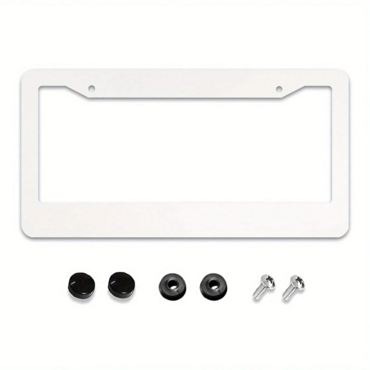 1PC Gold Sun, Moon, And Star License Plate Frame Bracket Car Accessory, Stainless Steel License Plate Holder, With Screws, Suitable For Both Men And Women, Dimensions Are 12.2inch X 6.3inch Cm