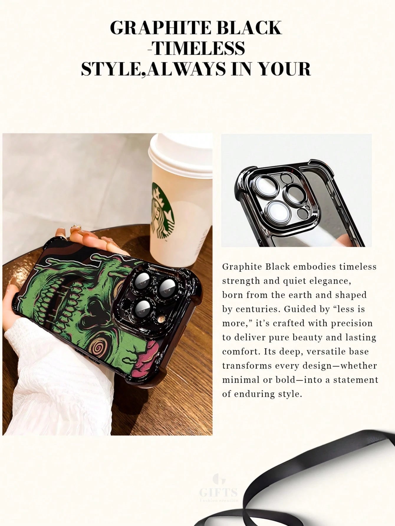 1pc Green Zombie Skull Art Pattern Electroplated Phone Case With 4-Corner Airbag Protection Drop & Impact Resistant Holiday Gift For Girlfriend Or Self-Use Compatible With Apple Phone 17 16 15 14 13 1