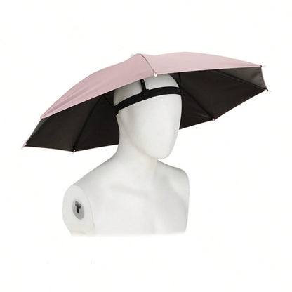 1pc Hands-Free Foldable UV Protection Sun Hat- All-Weather Protection For Fishing, Hiking, Camping, Outdoor & Farming Adventures- Portable Multifunctional