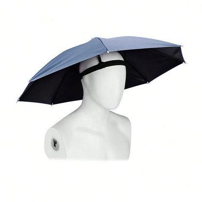 1pc Hands-Free Foldable UV Protection Sun Hat- All-Weather Protection For Fishing, Hiking, Camping, Outdoor & Farming Adventures- Portable Multifunctional