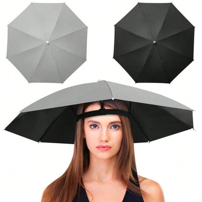 1pc Hands-Free Foldable UV Protection Sun Hat- All-Weather Protection For Fishing, Hiking, Camping, Outdoor & Farming Adventures- Portable Multifunctional