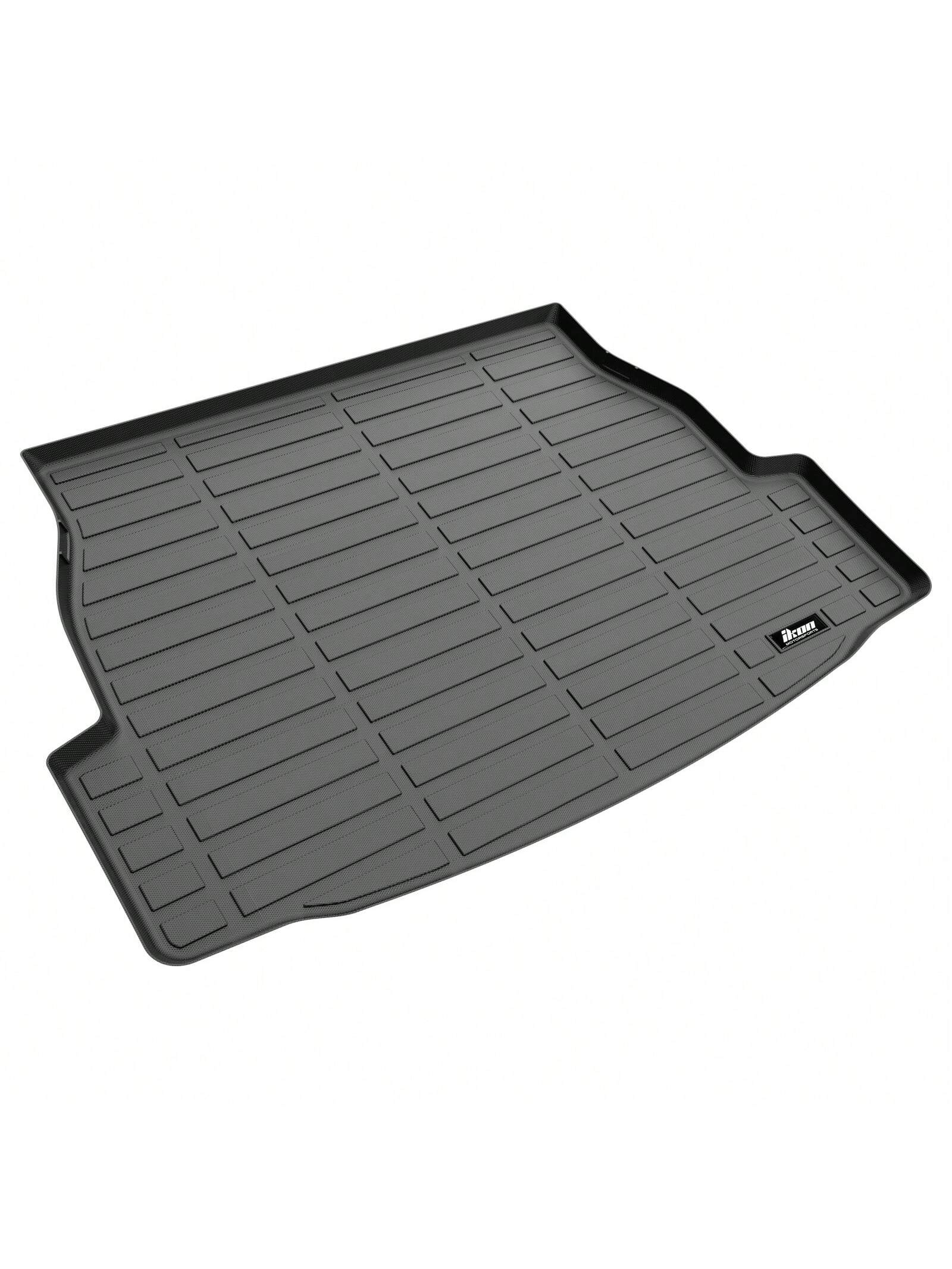 1pc IKON Motorsports Cargo Trunk Liner Fit For 2019-2025 Toyotas' RAV4 TPE Black All Weather Rear Cargo Mat Valentine Gift