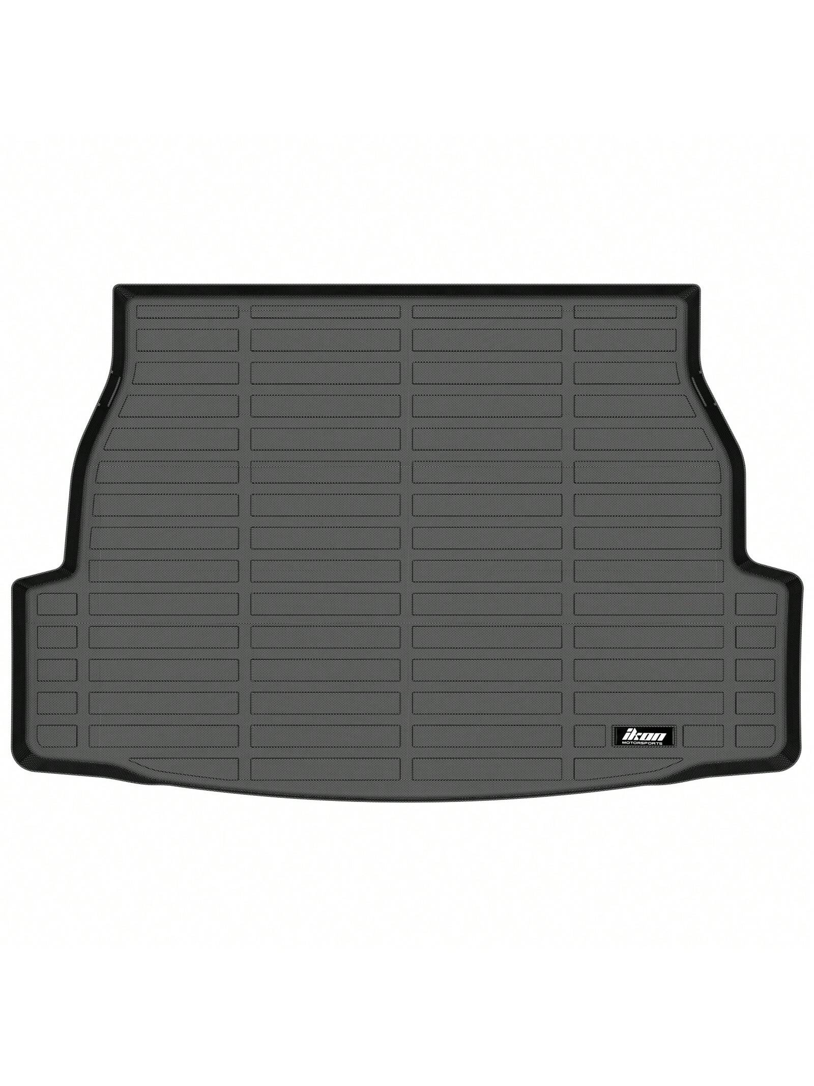 1pc IKON Motorsports Cargo Trunk Liner Fit For 2019-2025 Toyotas' RAV4 TPE Black All Weather Rear Cargo Mat Valentine Gift