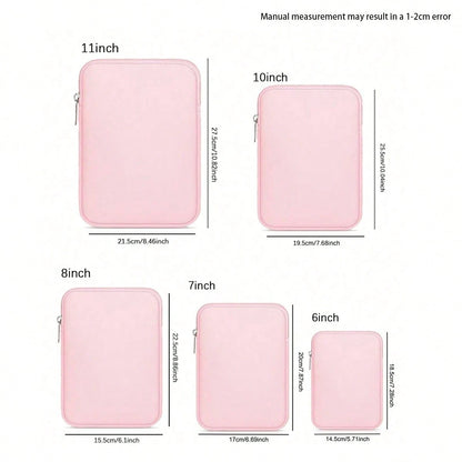 1pc Laptop Sleeve Bag For MacBook Air 6/7"/8"/10"/11" Laptop, Portable Tablet Storage Sleeve, Easy To Store And Convenient
