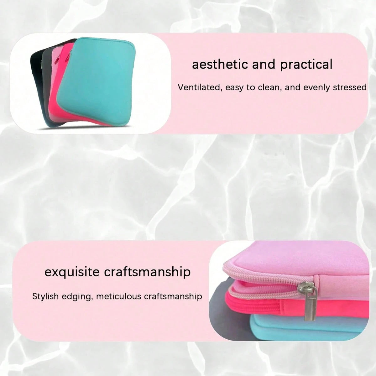 1pc Laptop Sleeve Bag For MacBook Air 6/7"/8"/10"/11" Laptop, Portable Tablet Storage Sleeve, Easy To Store And Convenient