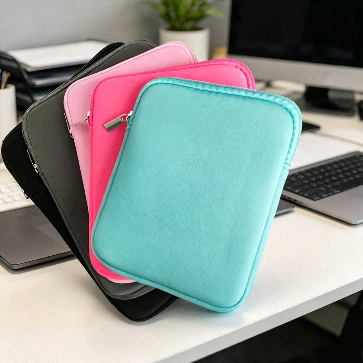 1pc Laptop Sleeve Bag For MacBook Air 6/7"/8"/10"/11" Laptop, Portable Tablet Storage Sleeve, Easy To Store And Convenient