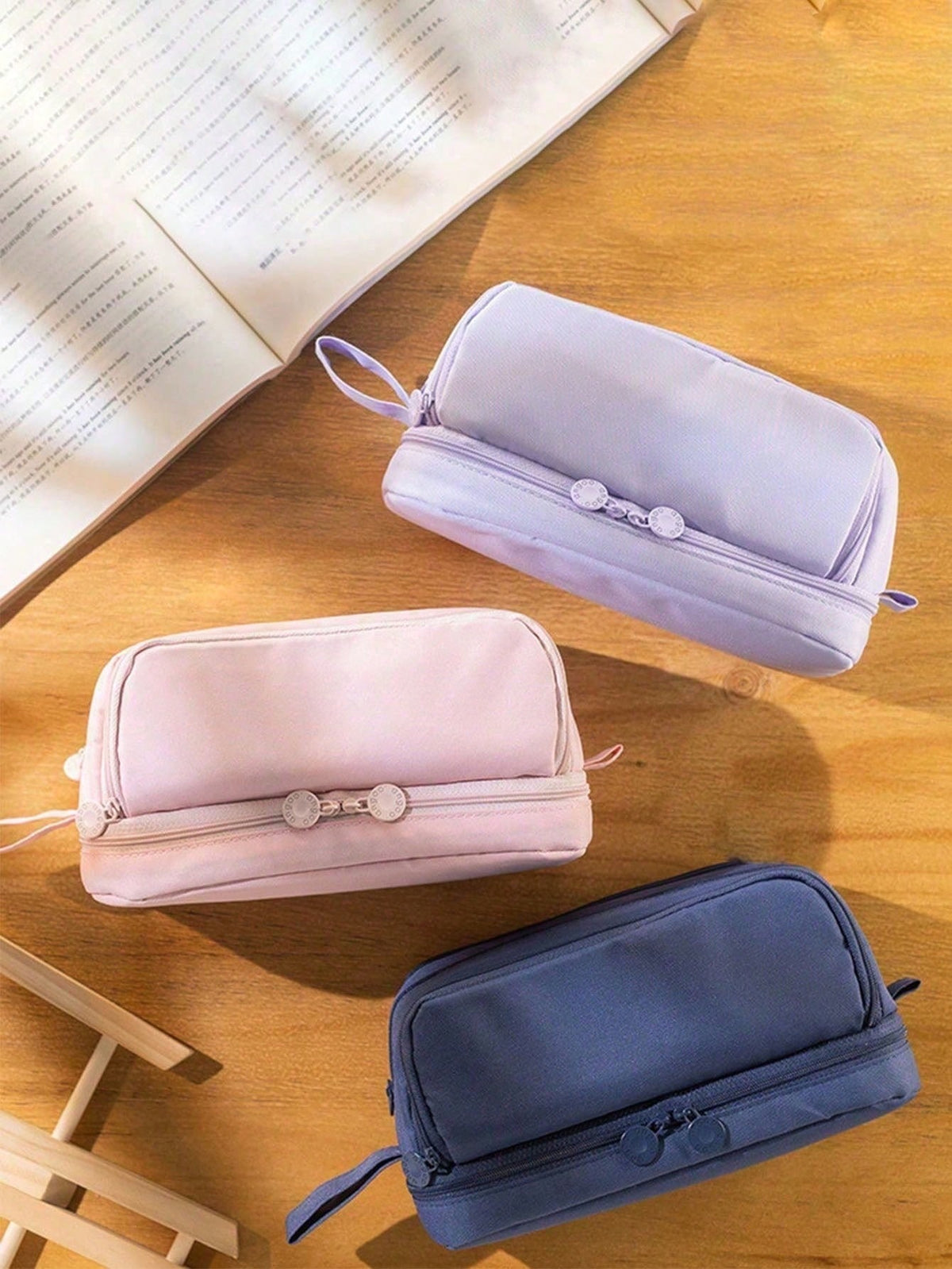 1pc Large Capacity Pencil Case, Multifunctional Student Pencil Box, Portable Big Pen Bag, Storage Box, Stationery Gift, Back To S, First Day Of School