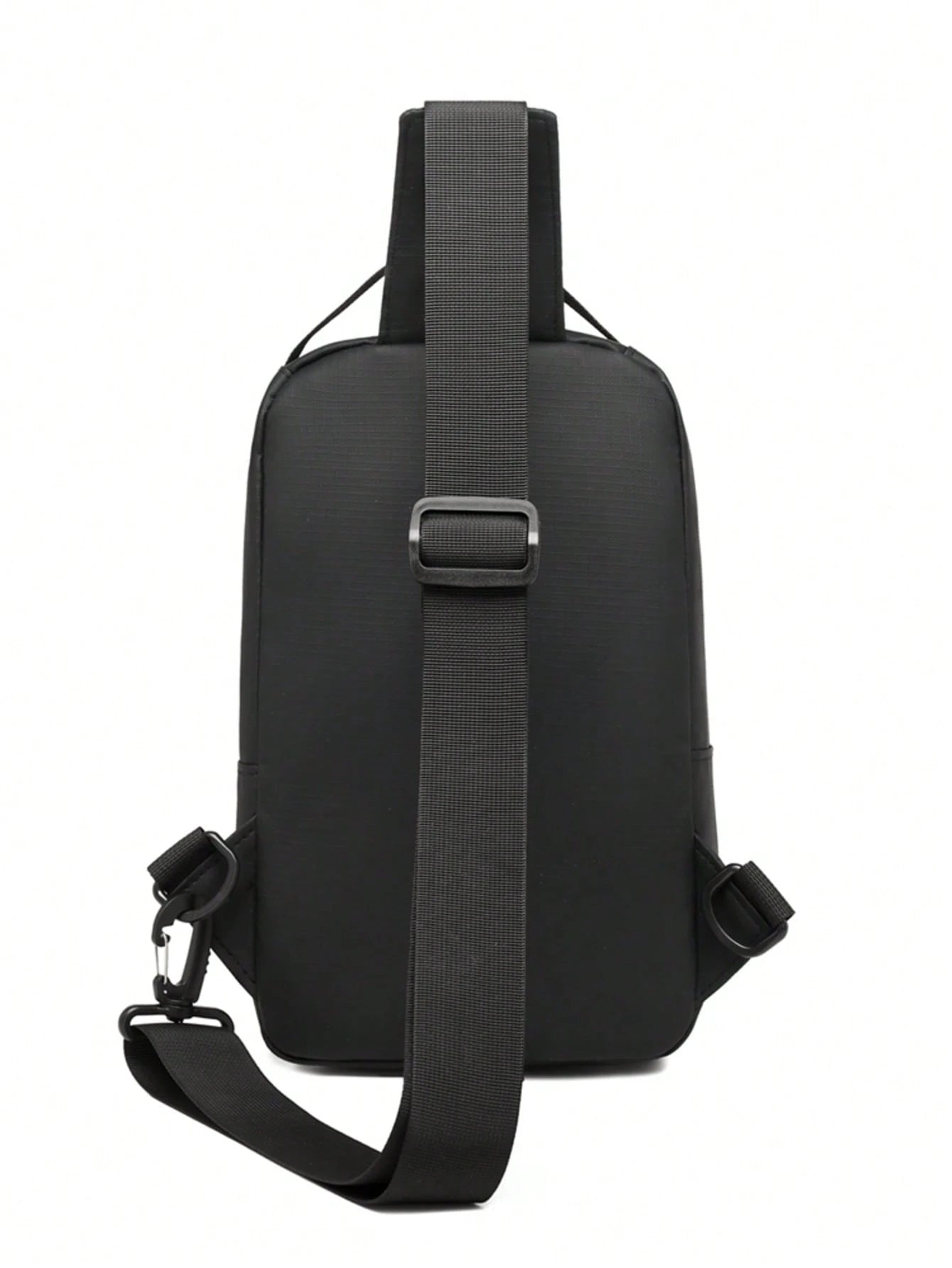 1pc Lightweight Outdoor Chest Bag, Large Capacity Shoulder Bag, Versatile Fashion Sling Bag, Men Sports Messenger Bag, Multi-Zipper Handbag With Multiple Compartments, Suitable For Motorcycle, Cycling