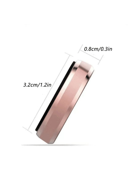 1pc Multifunctional Mini Magnetic Phone Holder, 360 Degree Rotation, Suitable For Smartphone On Car Dashboard, Home, Kitchen And Office