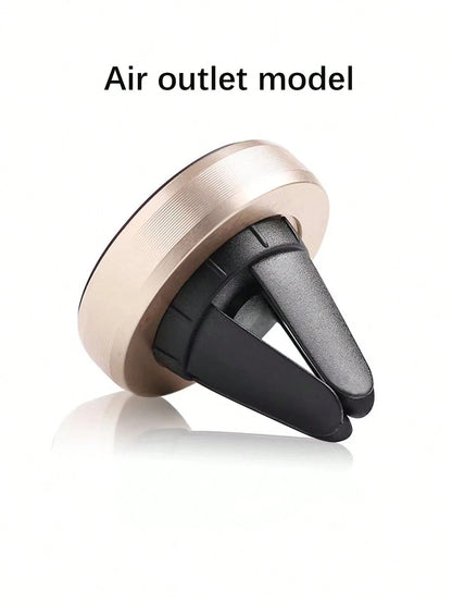 1pc Multifunctional Mini Magnetic Phone Holder, 360 Degree Rotation, Suitable For Smartphone On Car Dashboard, Home, Kitchen And Office
