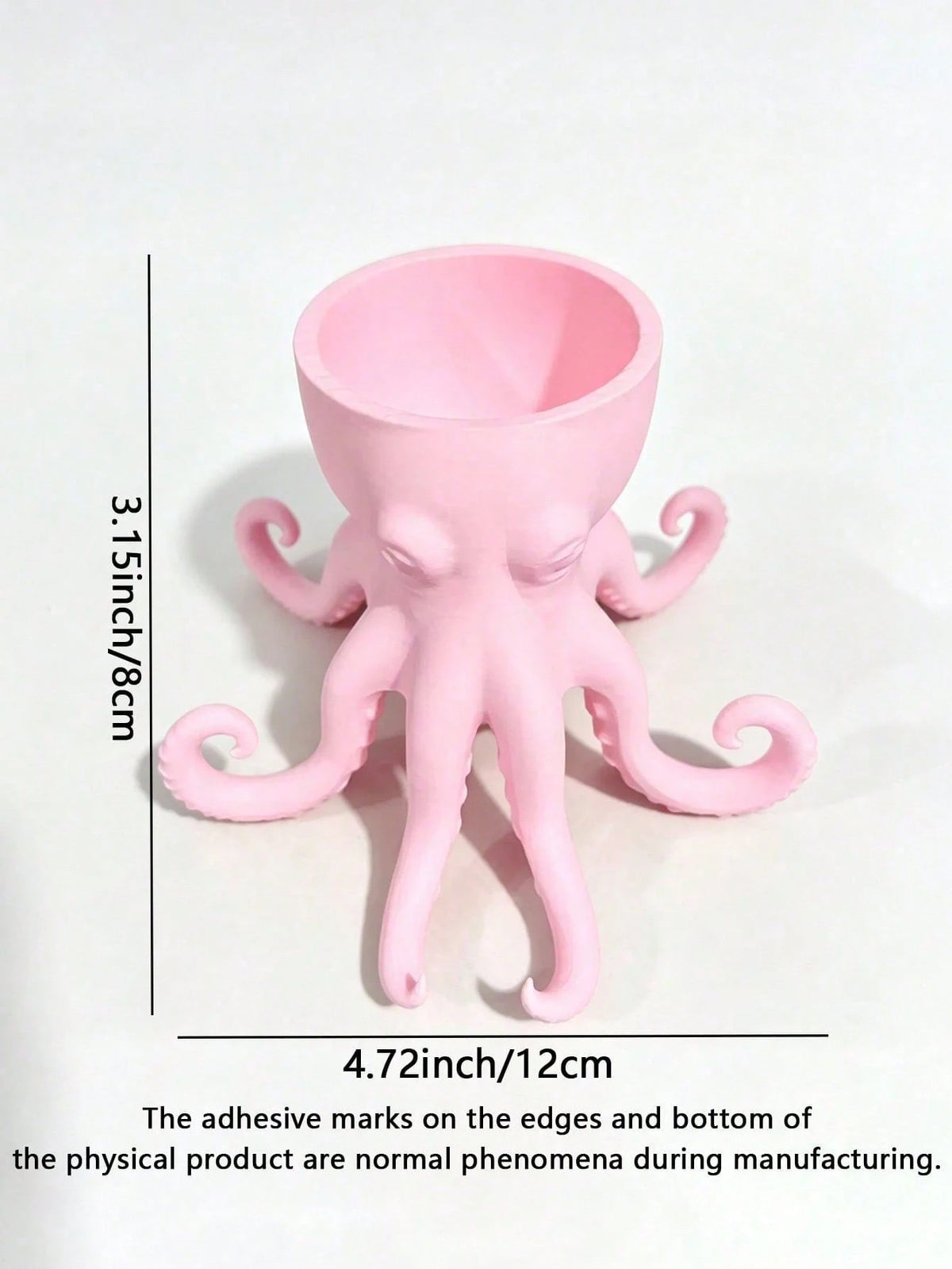 1pc Octopus Shaped Planter, Creative Succulent Plant Pot, Waterproof Octopus Planter & Desktop Storage, Suitable For Succulents, Herbs, Flowers, Vegetables, Indoor/Outdoor Gardening Decor, Desktop Sto