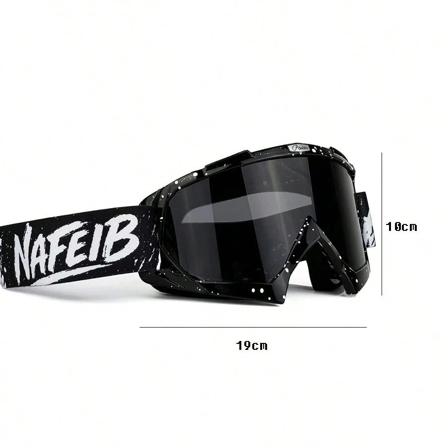 1pc Outdoor Sports Goggles, Suitable For Cycling, Motorcycle, Skiing, Hiking, Snowmobile For Adults