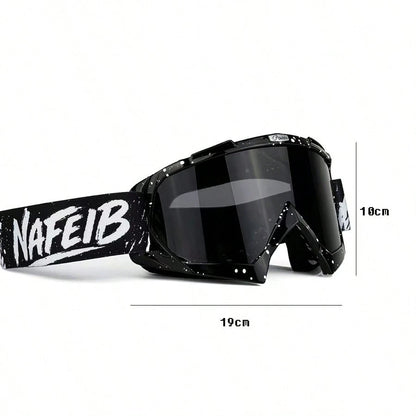 1pc Outdoor Sports Goggles, Suitable For Cycling, Motorcycle, Skiing, Hiking, Snowmobile For Adults