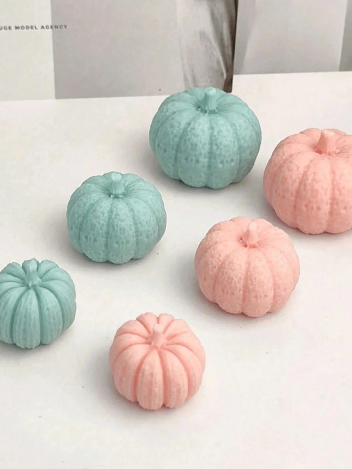 1pc Pumpkin Shaped Silicone Mold Set (Large, Medium, Small), For Making Candles, Plaster, Soap, Also Suitable For Party Decoration