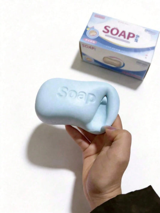 1pc Realistic Soap S-Quishy Toy, Soft Glossy Strip Soap Squeeze Stress Relief, Malleable Slow Rebound Pressure Release Toy, Suitable For Office Stress Relief, Portable Relaxation Accessory, Adult Birt