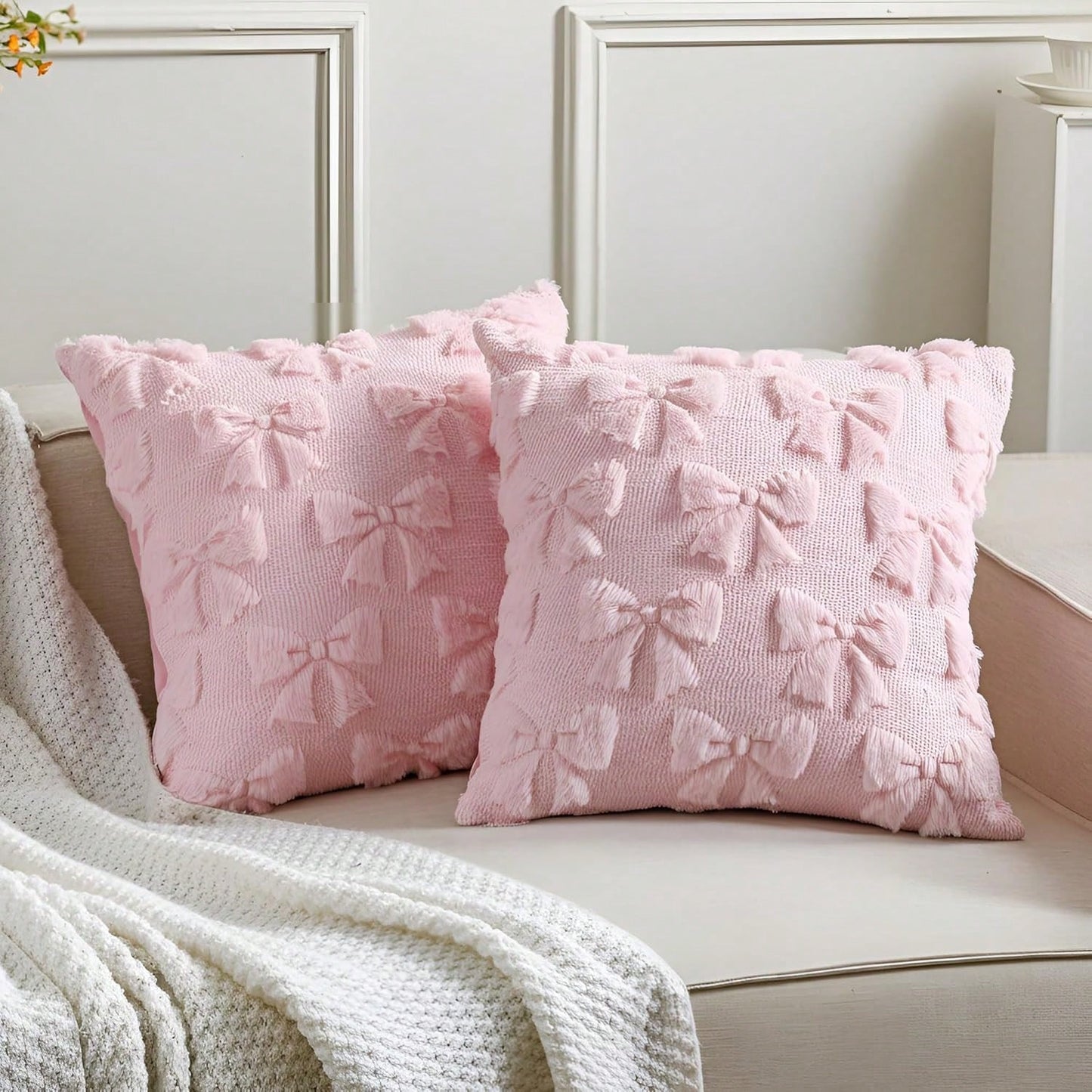 1pc Red Heart Plush Throw Pillow Cover, Soft Sofa Cushion Cover, Suitable For Living Room, Bedroom, Sofa, Home Decor