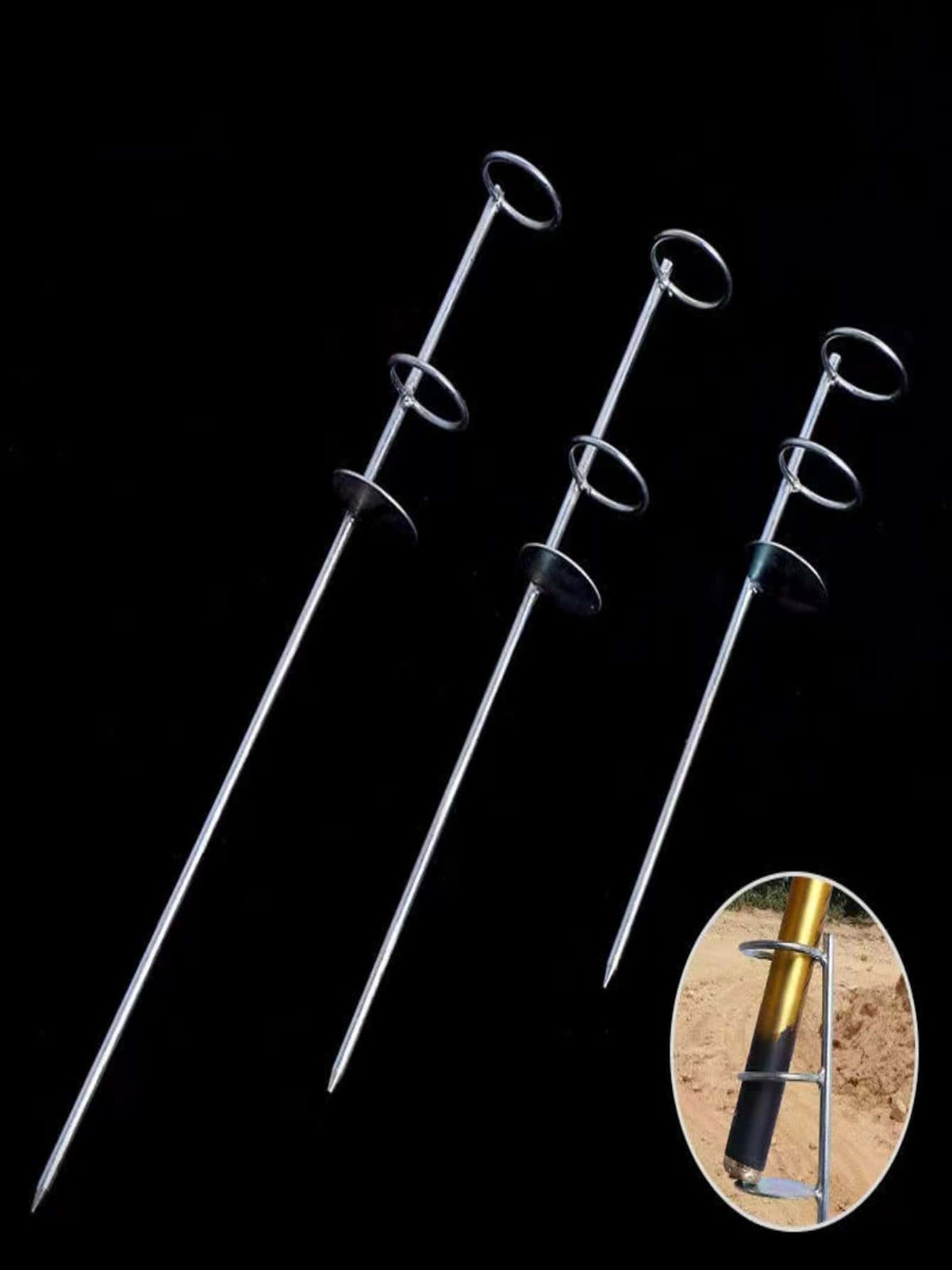 1pc Round Stable Lure Fishing Rod Holder
