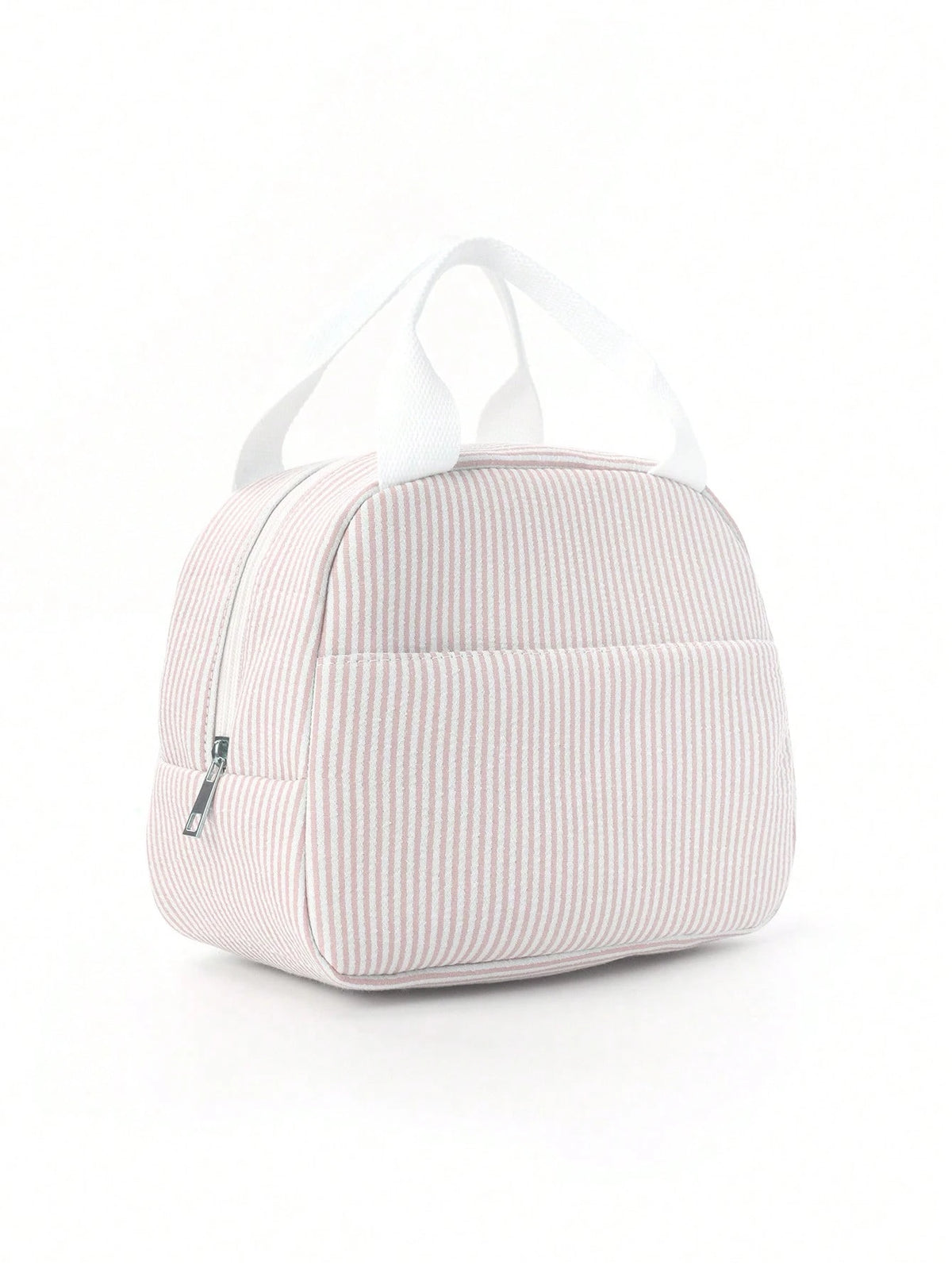 1pc Simple Insulated Lunch Bag, Student Lunch Box, Food Bag, Casual Picnic Bag, Camping Bag, Insulated Bag, Suitable For Office, School, Portable Large Capacity, Suitable For Travel, Picnic, Outdoor