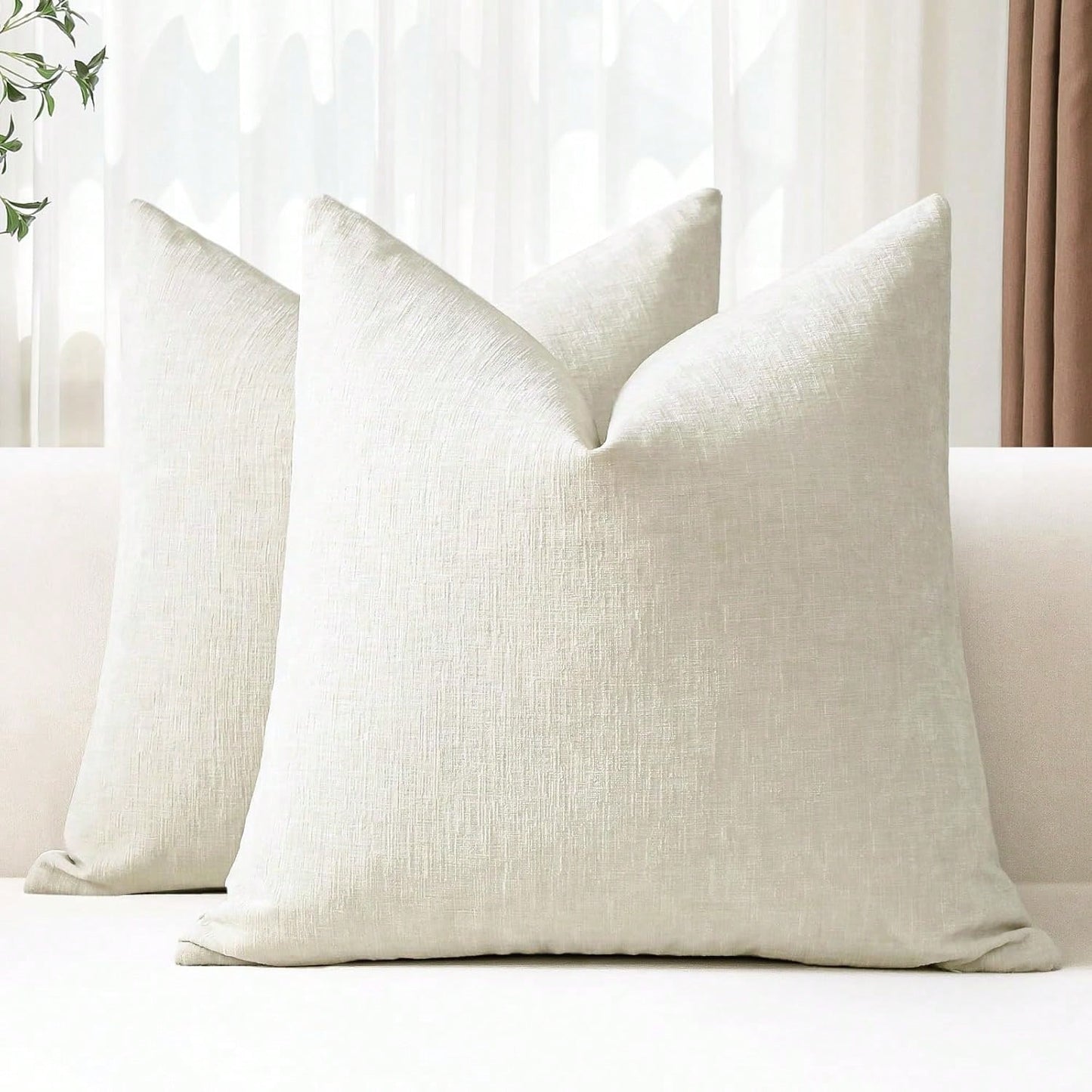 1pc Soft Chenille Pillow Case, Suitable For Living Room, Bedroom & Sofa