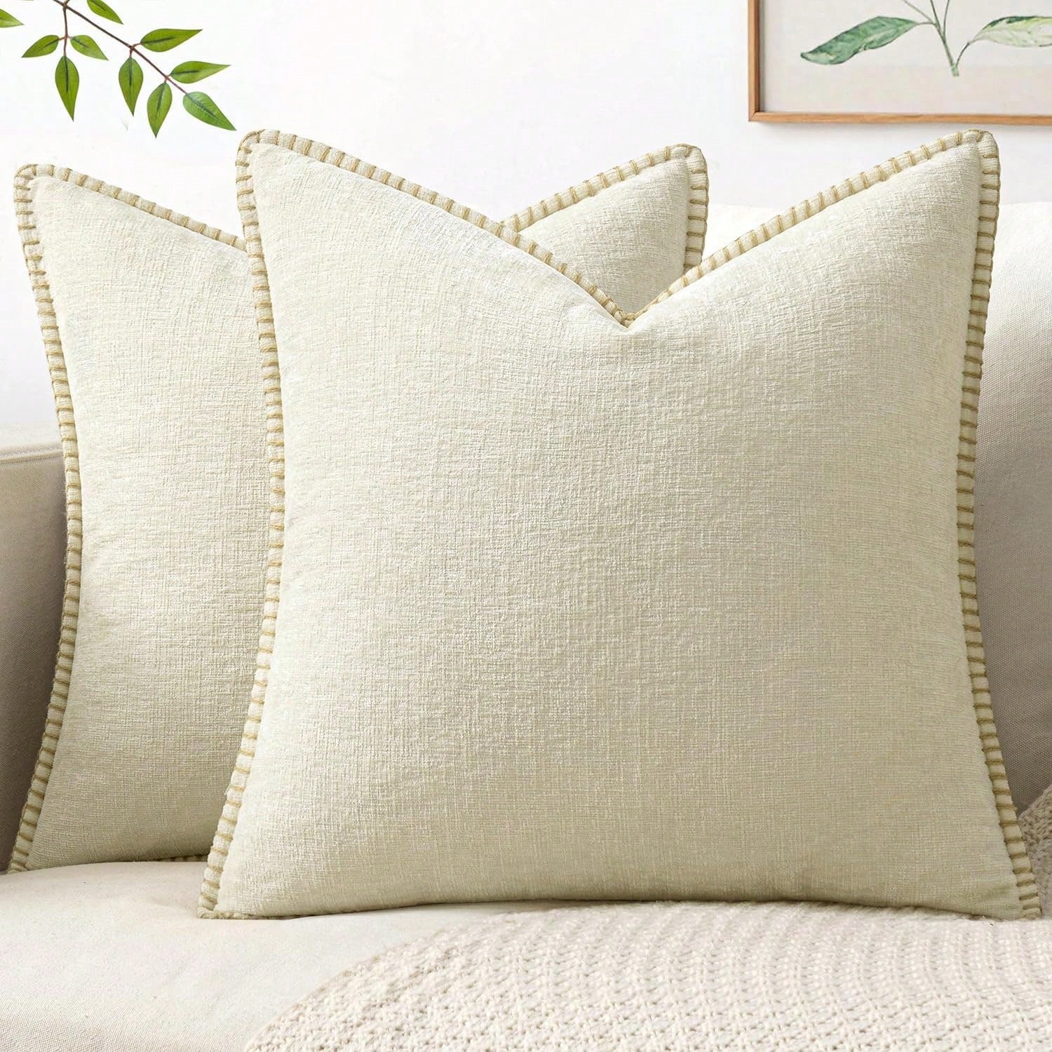 1pc Soft & Comfortable Sherpa Pillow Cover With Sewn Edges, Rust Color (Pillow Insert Not Included), Suitable For Sofa, Bed, Spring/Summer