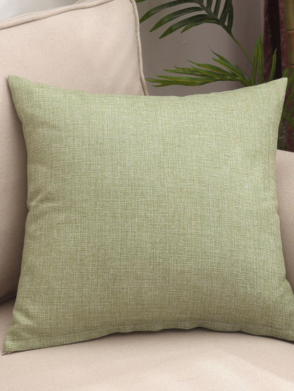 1pc Solid Color Cushion Cover, Modernist Linen Decorative Throw Pillow Case For Home