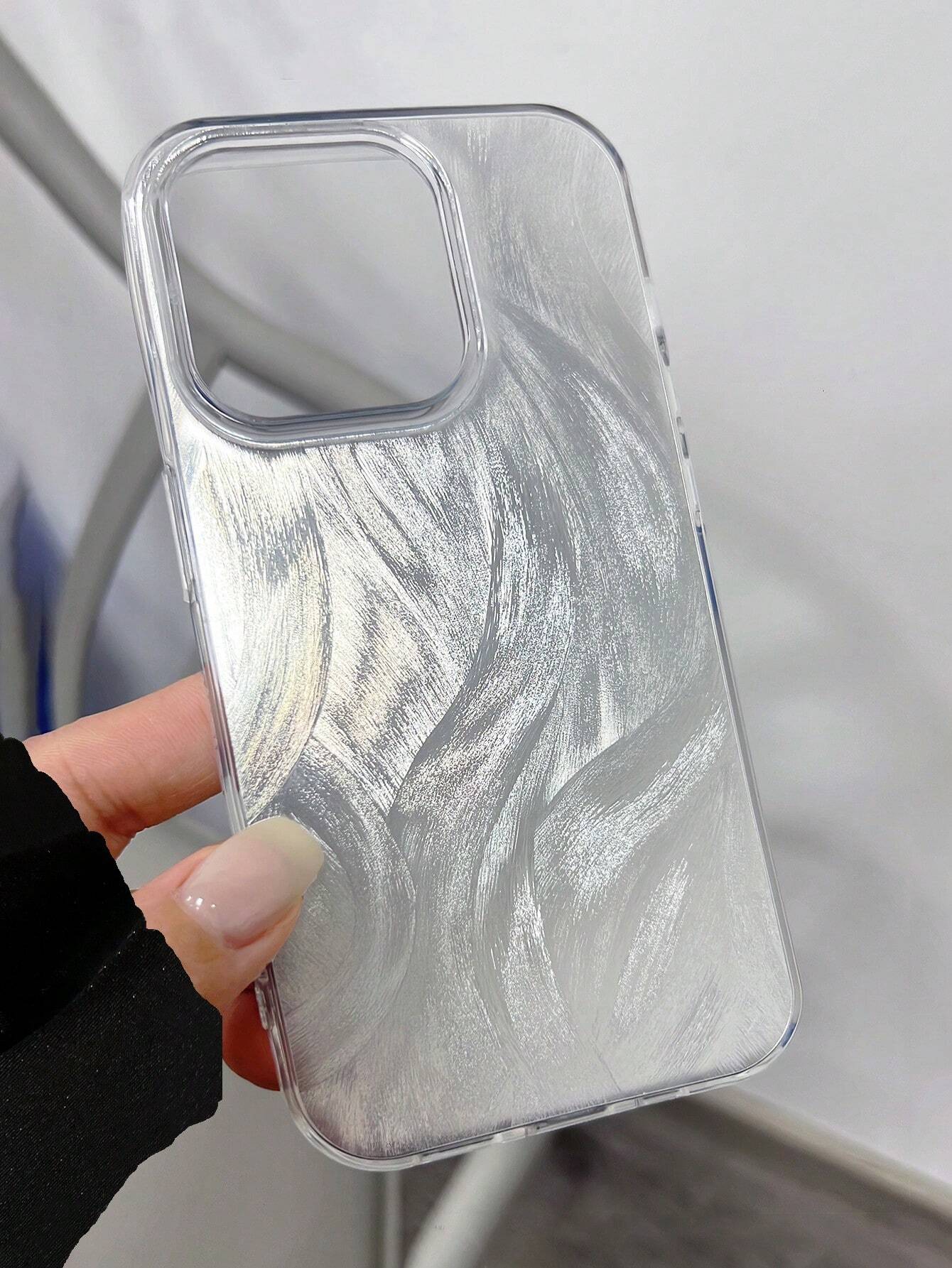 1pc TPU Large Hole Lens Anti-Drop Phone Case Minimalist Design Suitable For IPhone 11/12/13/13 Pro Max/14 Pro Max/ 15/15 Pro/15 Plus/15 Pro Max/16/16 Pro/16 Plus/16 Pro Max/ 17/ 17 Air/ 17 Pro/ 17 Pro