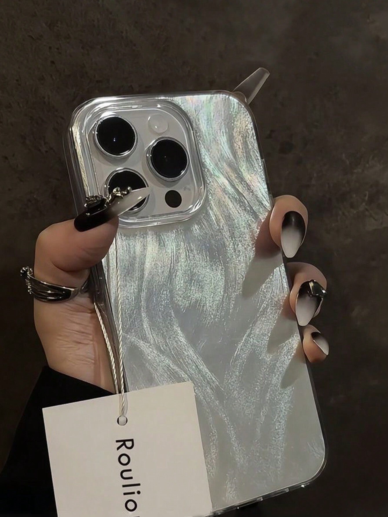 1pc TPU Large Hole Lens Anti-Drop Phone Case Minimalist Design Suitable For IPhone 11/12/13/13 Pro Max/14 Pro Max/ 15/15 Pro/15 Plus/15 Pro Max/16/16 Pro/16 Plus/16 Pro Max/ 17/ 17 Air/ 17 Pro/ 17 Pro