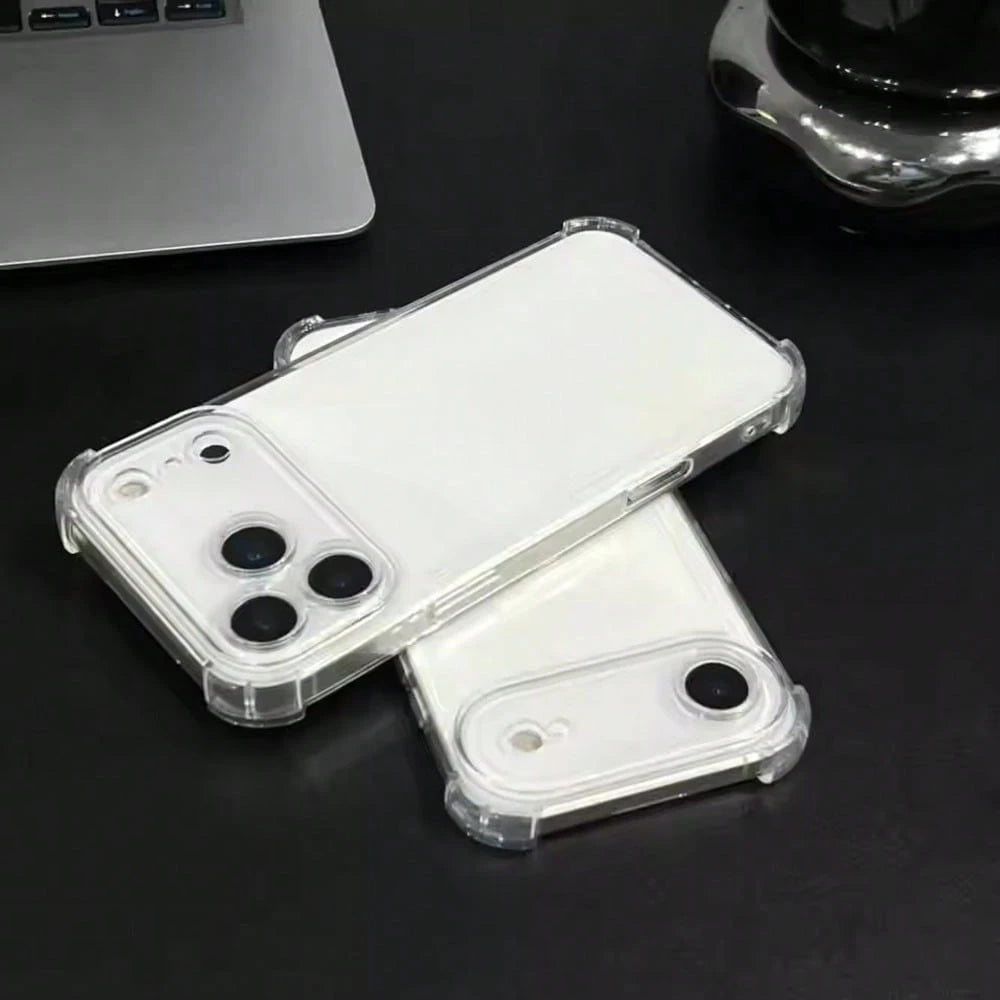 1pc Transparent Phone Case Compatible With IPhone 17, Soft TPU Full Camera Protection Ultra Thin Phone Case Compatible With IPhone 17 Pro Max/17 Pro/17 Air/17/15/16/14/13/12/11 Series