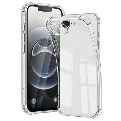 1pc Transparent Phone Case Compatible With IPhone 17, Soft TPU Full Camera Protection Ultra Thin Phone Case Compatible With IPhone 17 Pro Max/17 Pro/17 Air/17/15/16/14/13/12/11 Series