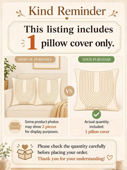 1pc Vintage Throw Pillow Covers, Striped Floral Pillow Cover Botanical Patterned Decorative Cushion Covers Modern Farmhouse Home Decor For Sofa Couch Bed Living Room