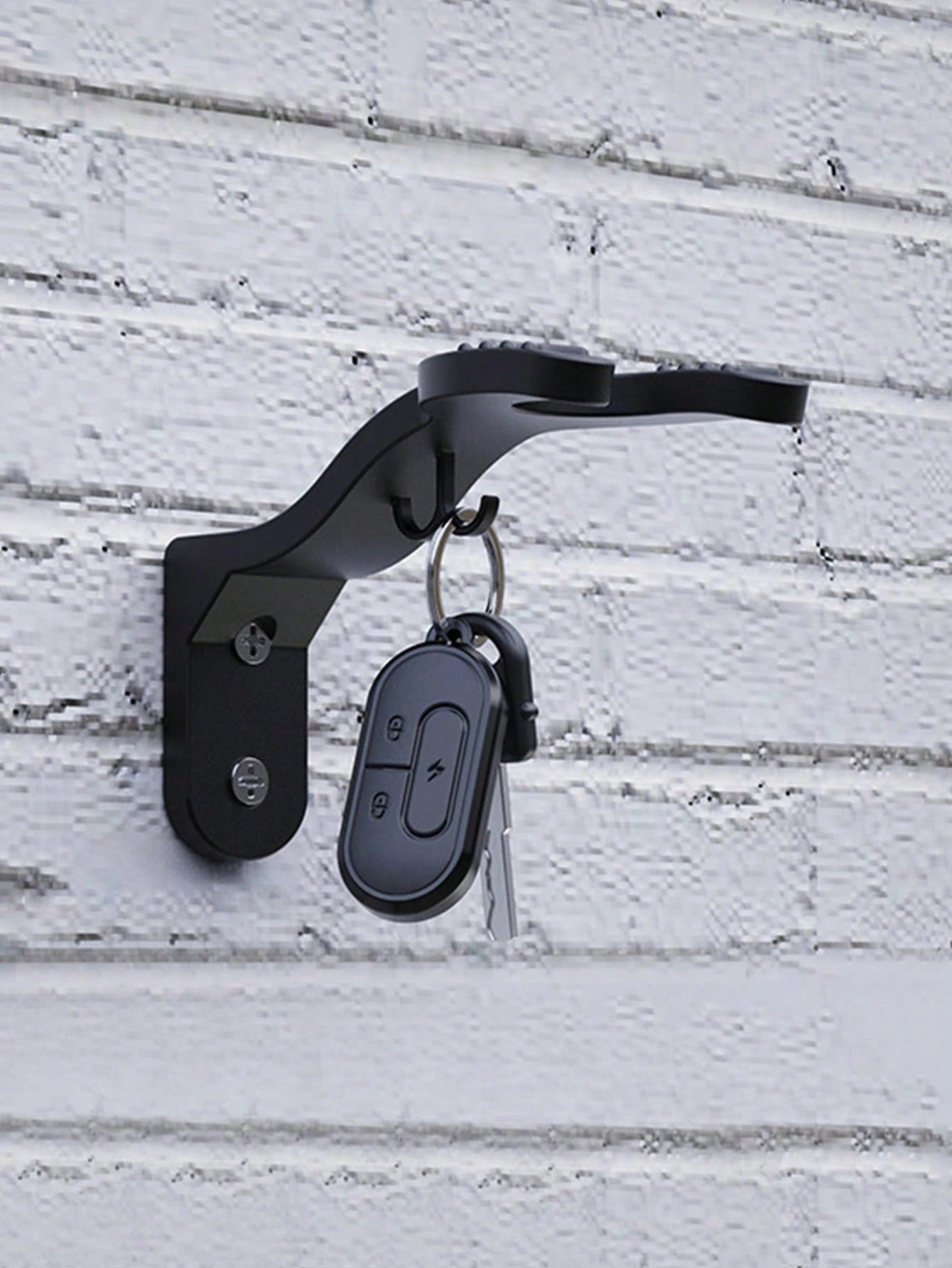 1PC Wall-Mounted Motorcycle Helmet Hook, Heavy-Duty Load-Bearing Electric Scooter Full Helmet Half Helmet Wall Hook, Built-In Small Hook For Keys, Motorcycle Helmet Storage Bracket