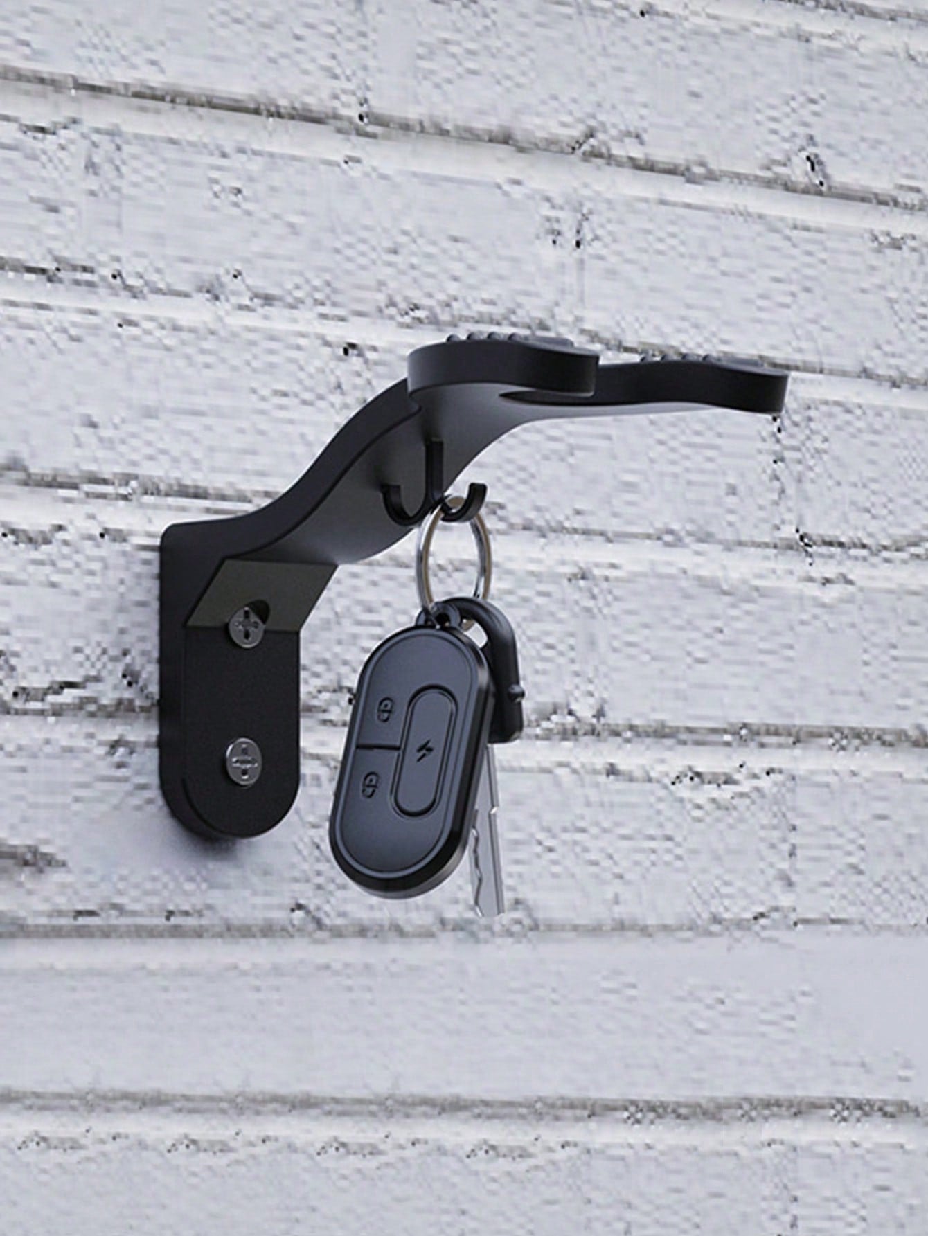 1PC Wall-Mounted Motorcycle Helmet Hook, Heavy-Duty Load-Bearing Electric Scooter Full Helmet Half Helmet Wall Hook, Built-In Small Hook For Keys, Motorcycle Helmet Storage Bracket