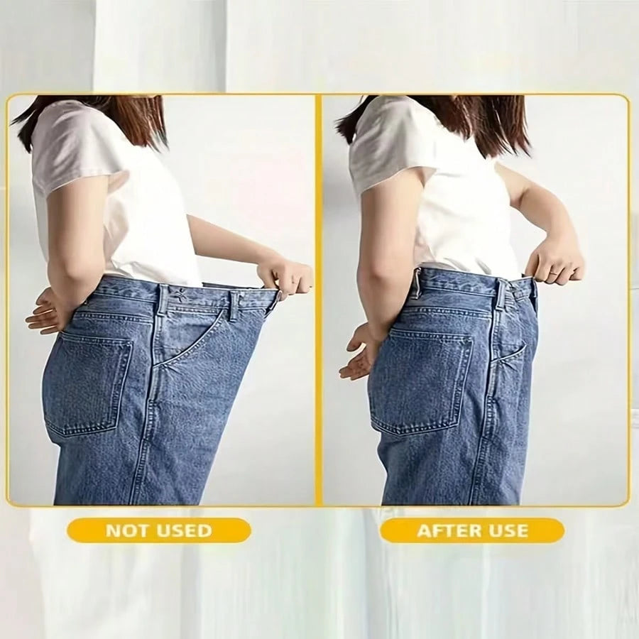 1Set/2/4Sets Flower Buckle Waist Tightener Removable Waist Buckle Pin Belt Accessory Pants Clip No-Sew Waist Tightener