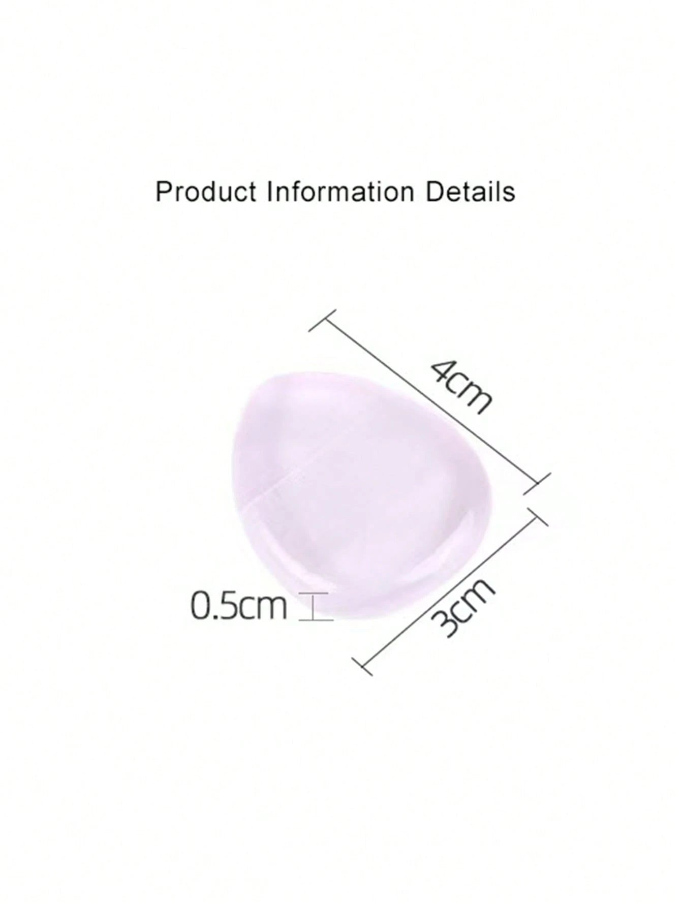 2/3/5pcs Multi-Color Silicone Jelly Finger Mini Thumb Makeup Sponge Blender, Soft & Bouncy, Suitable For Liquid Foundation, Concealer, Easy To Clean, New Matte Makeup Tool