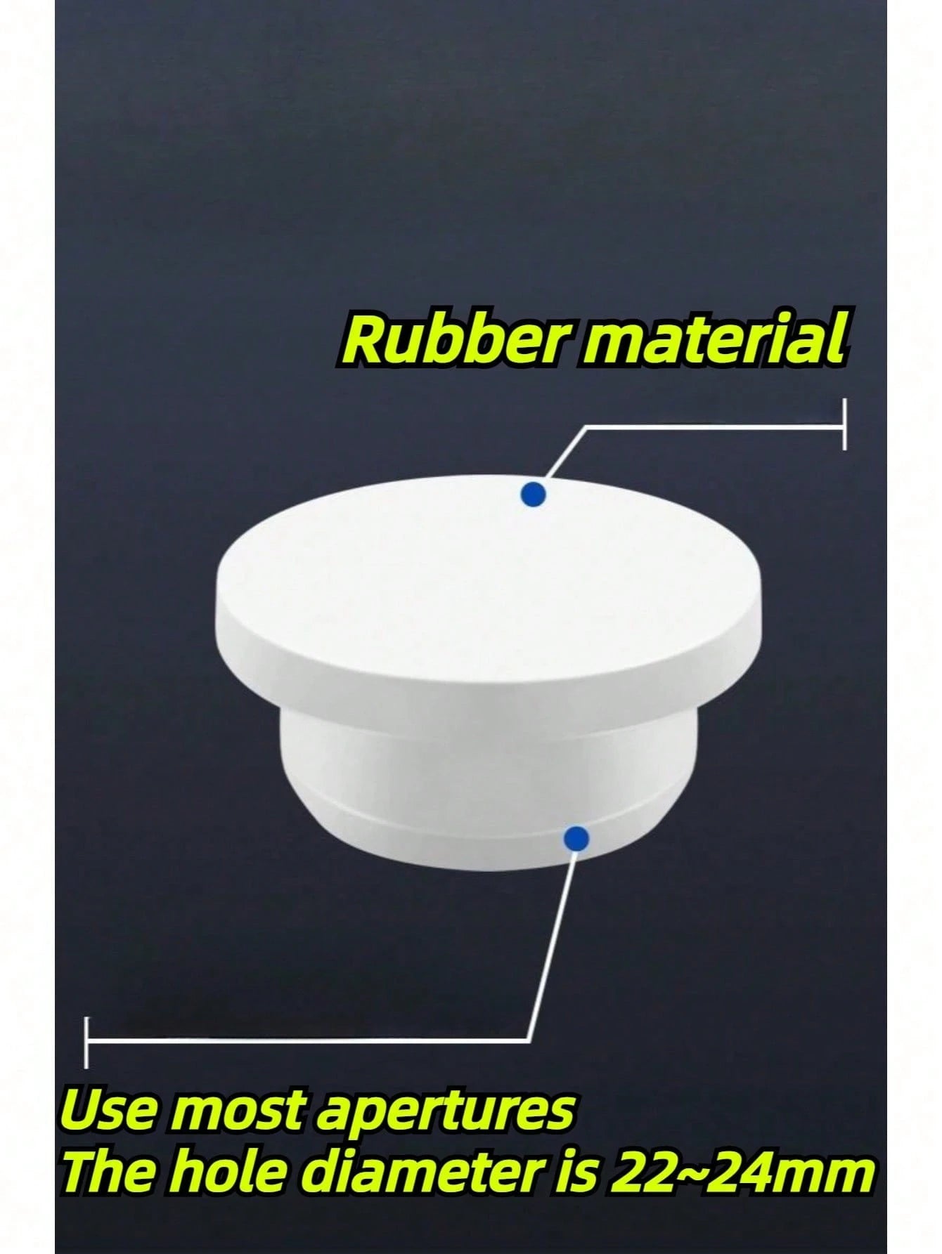 2/4/6/8pcs Plastic Sink Hole Overflow Cover For Kitchen & Bathroom, Basinim Bathtub Drain Stopper, Circular Basin Overflow Ring (Suitable For Aperture 22-24mm), Party, Wedding, Easter, Mother's Day, F