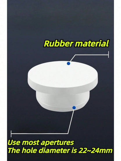 2/4/6/8pcs Plastic Sink Hole Overflow Cover For Kitchen & Bathroom, Basinim Bathtub Drain Stopper, Circular Basin Overflow Ring (Suitable For Aperture 22-24mm), Party, Wedding, Easter, Mother's Day, F