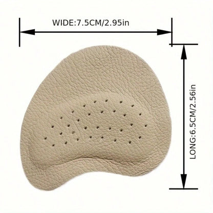 2/4/8pcs Self-Adhesive Shoe Insoles, Anti-Slip Front Pads, High Heel Forefoot Pads, Sweat Absorption And Breathability, Firm Fit