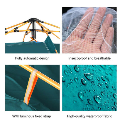 2 Person Camping Tent Waterproof Portable Outdoor Pop-up Tent