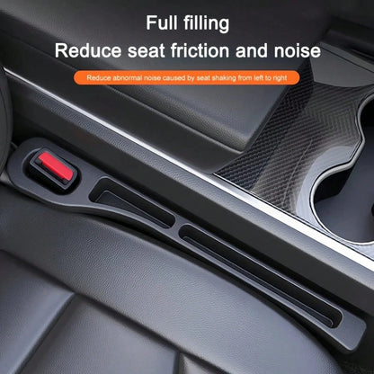 2 Pieces Car Seat Gap Filling Plug, Anti Drop, With Groove Design, Durable And Soft Material, Fine Texture, Multiple Colors, Very Suitable For Small Cars, SUVs And Trucks, Interior Item Sorting, Used