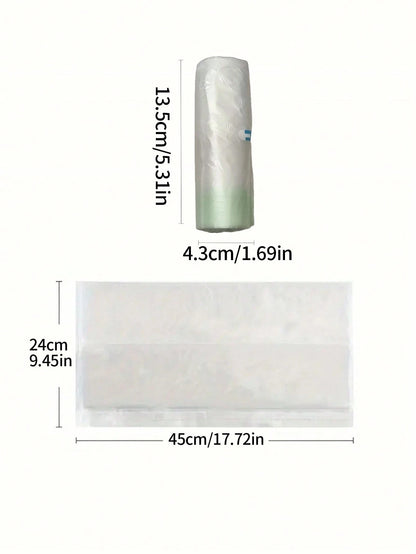 20/100pcs Children Toilet Trash Bags, Disposable Potty Seat Covers, Drawstring Garbage Bags For Potty Training